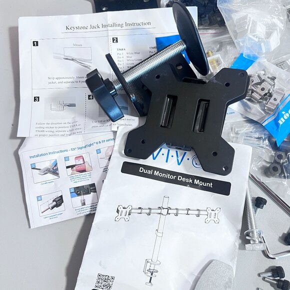 Cable Matters Tools Kit W/ Connectors 29 Wall Plates Keystone Jacks & much more - Picture 5 of 9